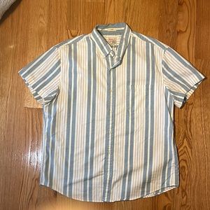short sleeve Oxford button up